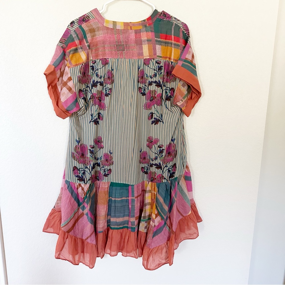 NWT Free People Agnes Mini Dress in Bloom Combo Sz XS - Picture 6 of 6